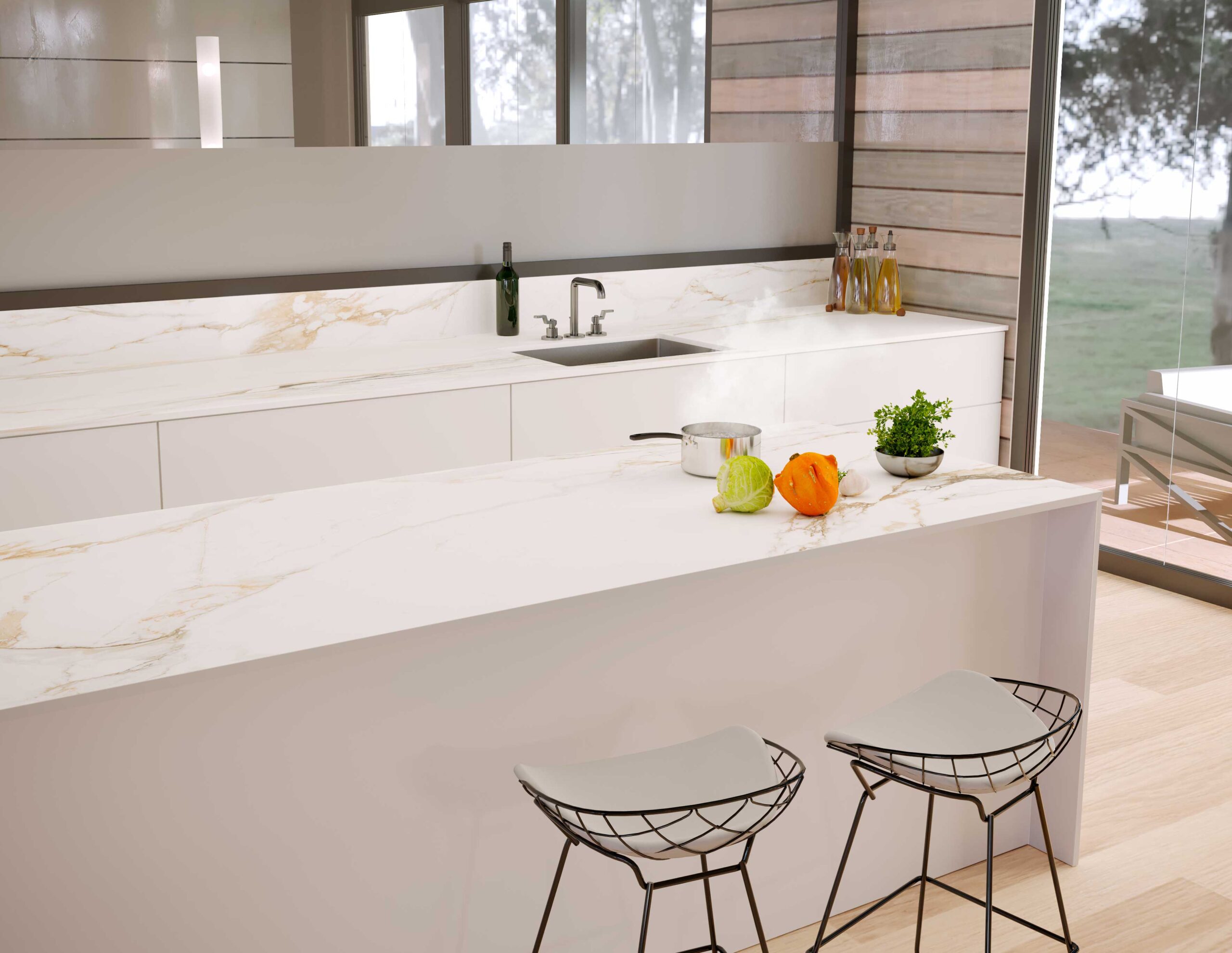 Plan De Travail Avec Plaque De Cuisson Invisible